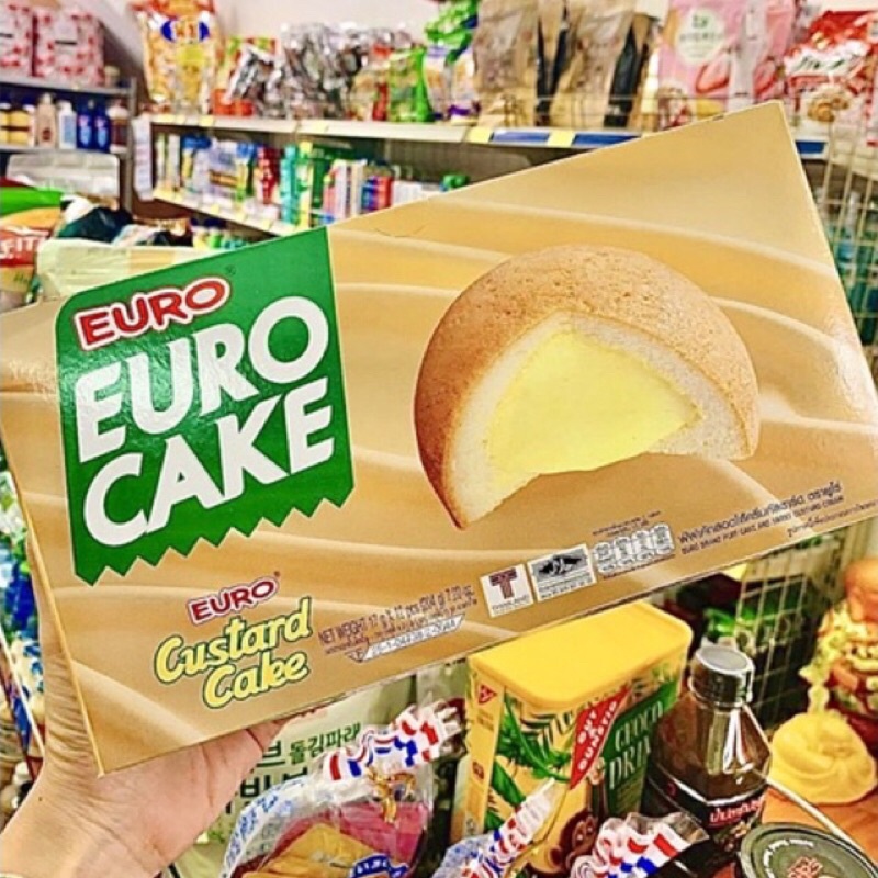 Bánh Trứng Thái Lan Euro Cake Hộp 12c