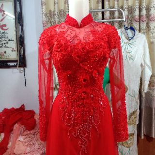 Bộ áo dài cô dâu