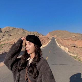 Mũ nồi beret chất dạ cao cấp form đẹp