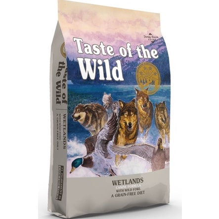 [DINH DƯỠNG CAO] THỨC ĂN HẠT CHO TẤT CẢ GIỐNG CHÓ 170G TASTE OF THE WILD VỊ THỊT CHIM RỪNG NƯỚNG