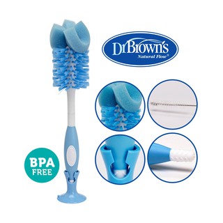 Cọ rửa bình sữa siêu mềm Dr Brown's Deluxe(cọ lớn và cọ van khí)