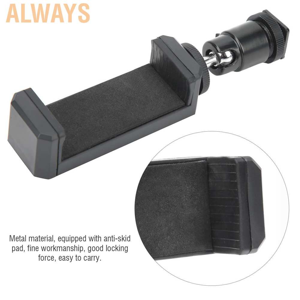 Kẹp Gắn Điện Thoại Bằng Kim Loại Đa Năng Tiện Dụng | BigBuy360 - bigbuy360.vn