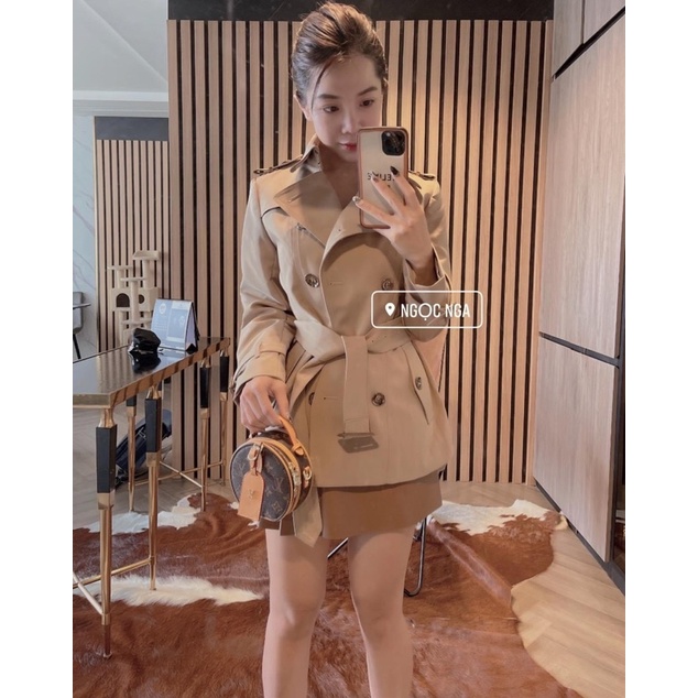 ÁO KHOÁC Mangto bbr BẢN CAO CẤP MÃ 0228 chất liệu garbadine màu be | BigBuy360 - bigbuy360.vn