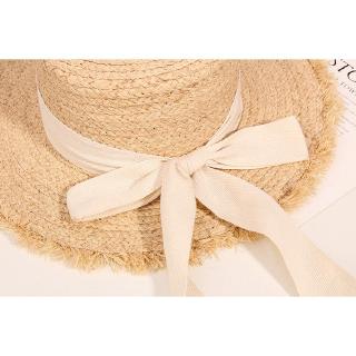 Nón Vành Đan Lát Phong Cách Retro Nữ Tính
