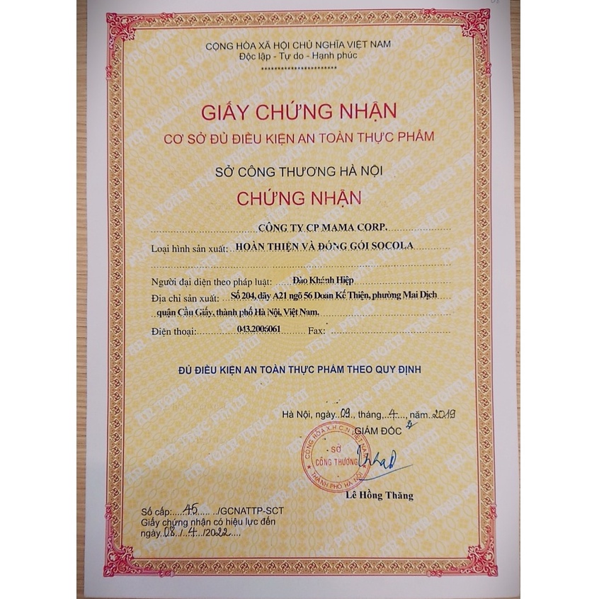 Socola Tươi Valentine 9 Viên Hàng Có Sẵn MAMA CHOCOLATE MM03