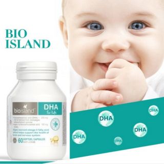 Dầu cá Bio Island DHA của Úc phát triển não bộ cho bé