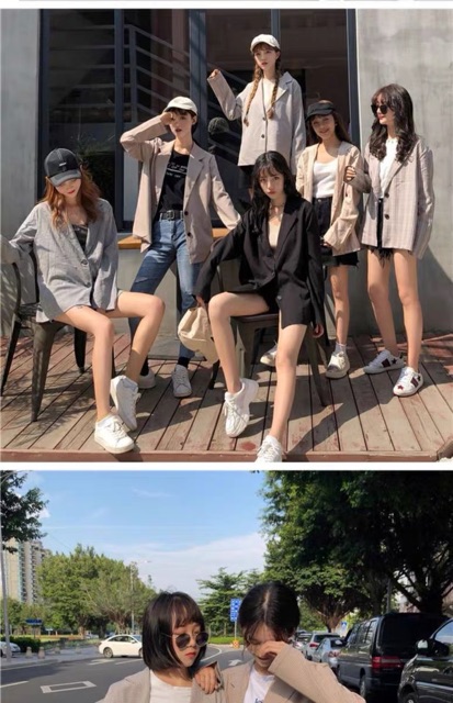 Áo khoác blazer ulzzang các kiểu