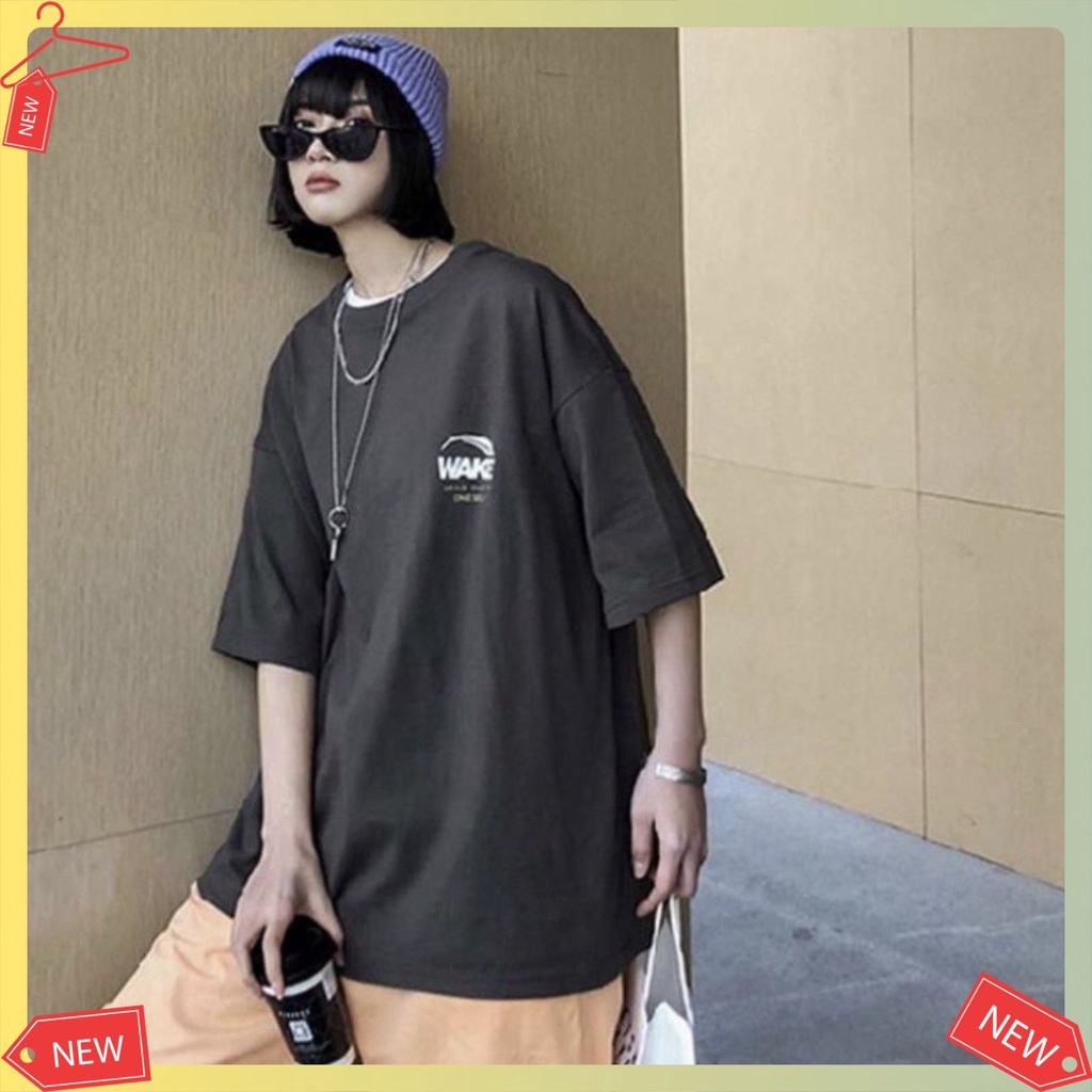Áo phông tay lỡ nam nữ phong cách oversize unisex chất cotton siêu đẹp vải dày from rộng  A40