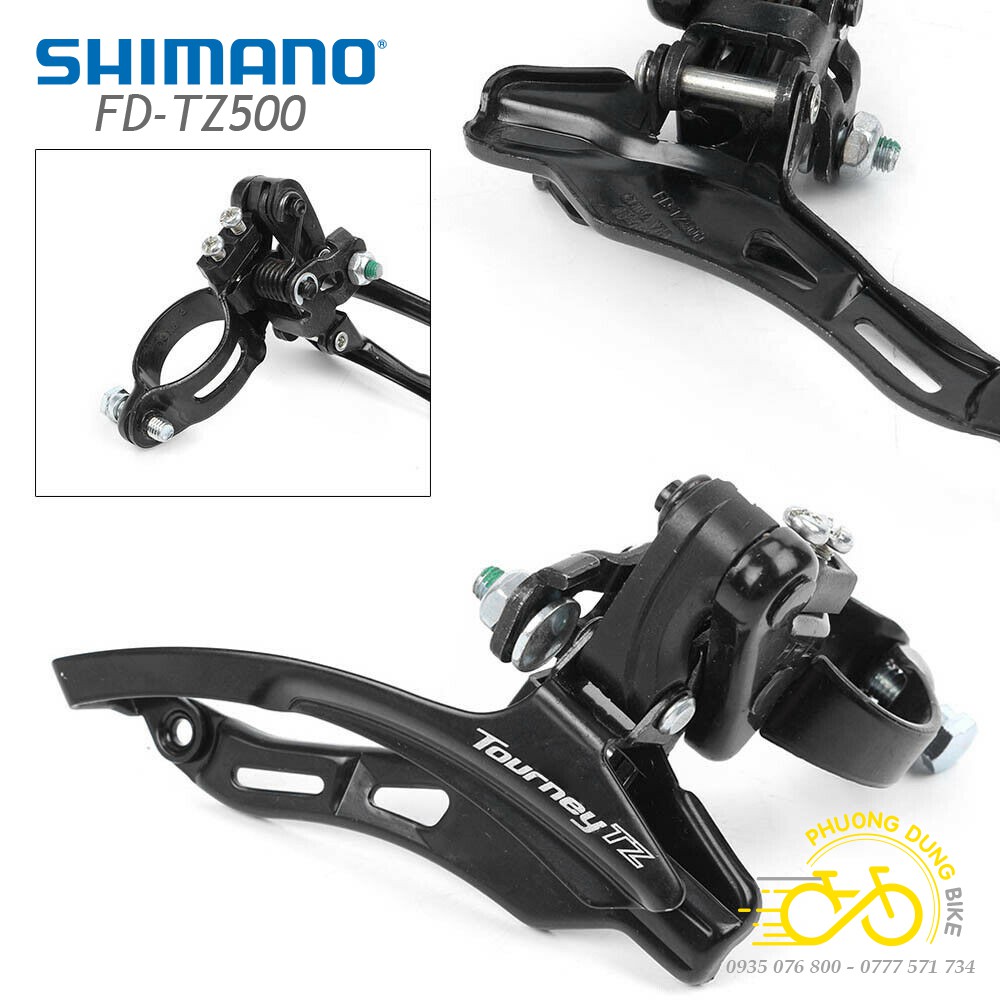 Sang đĩa xe đạp SHIMANO TOURNEY FD-TZ500