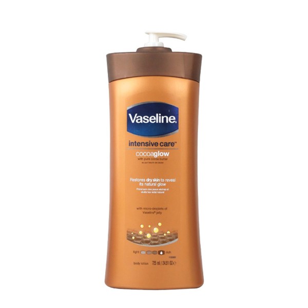 Dưỡng Thể Vaseline Intensive Care Cocoa Radiant 725Ml (Chai) -MR.8