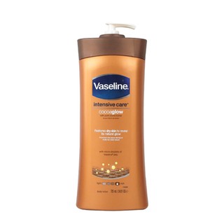 🌸🌸Sữa Dưỡng Thể Vaseline Cocoa Glow 725ml - màu nâu