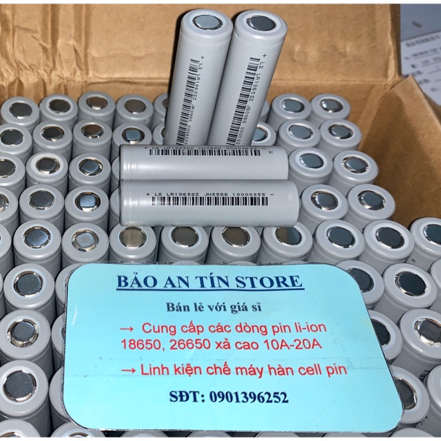 Pin 18650 Lishen 2500mAh