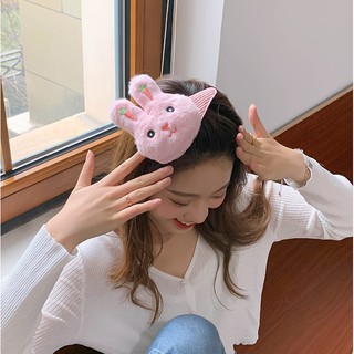 Kẹp tóc nữ thú bông phong cách tiểu thư hàn quốc