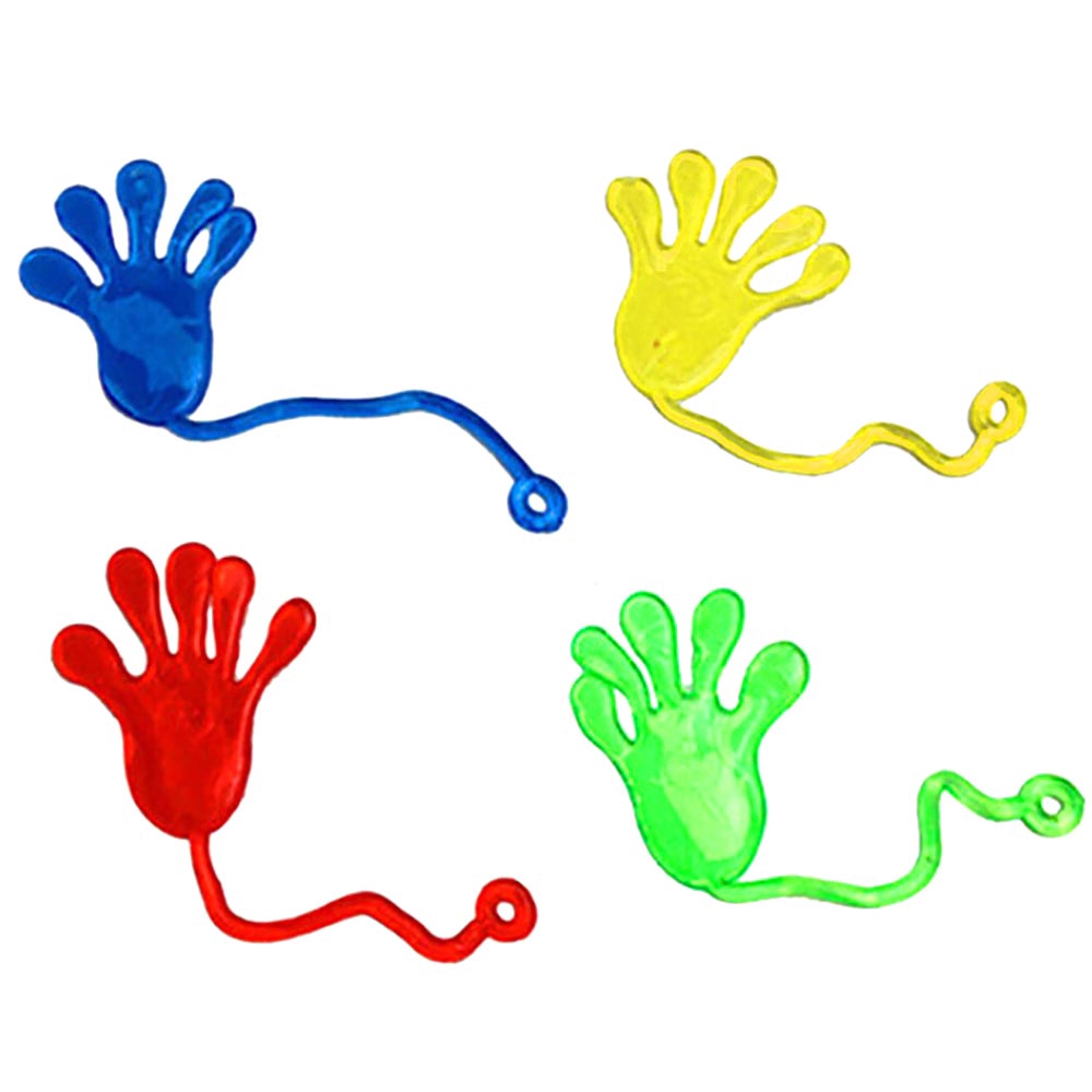 Set 10 đồ chơi Squishy dính tạo hình bàn tay sáng tạo cho bé