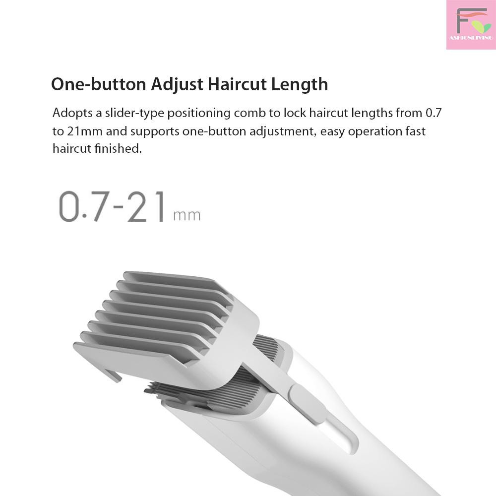 Tông đơ cắt tóc Xiaomi ENHCEN hai tốc độ chất liệu gốm nano sạc USB tiện lợi