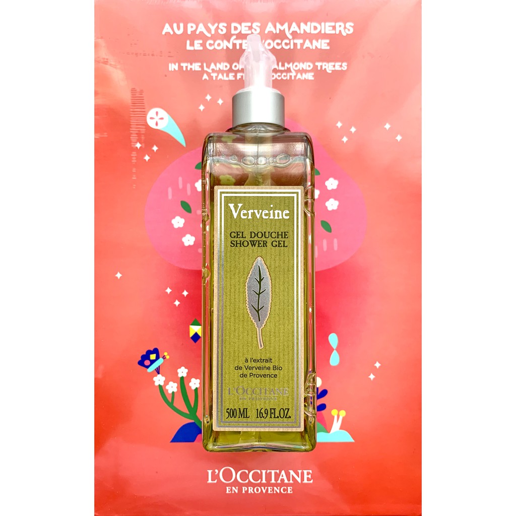 [BILL US/FR] L'Occitane Gel Tắm Hoa Cỏ Ngựa  Verbena Shower Gel 500ml