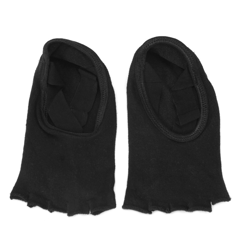 Đôi Vớ 5 Ngón Bằng Vải Cotton Để Tập Yoga Massage Chân Tiện Dụng