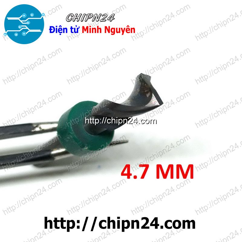 [1 CÂY] Mũi khoan mạch in CNC 4.7mm