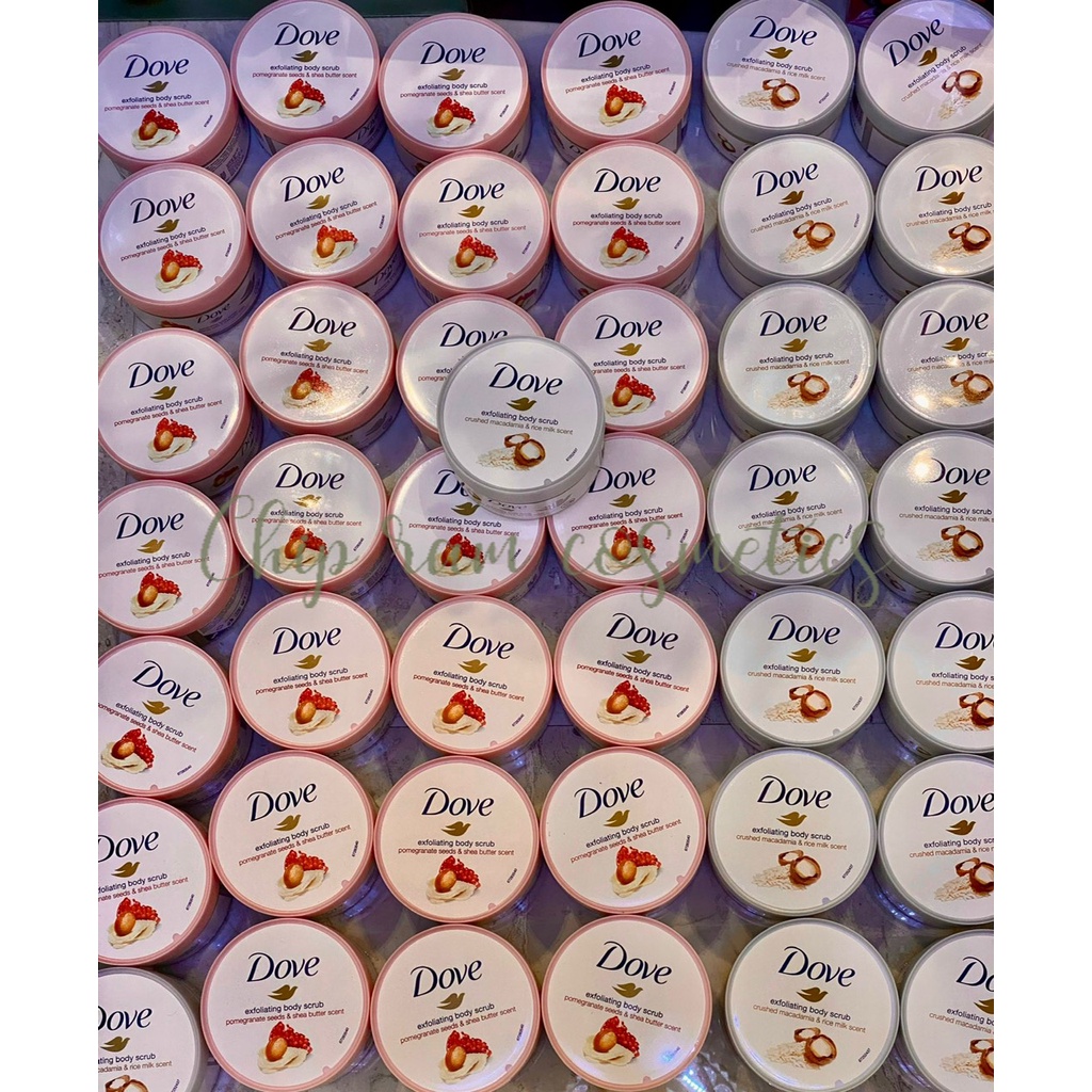 Tẩy da chết dove bản Đức  225ml