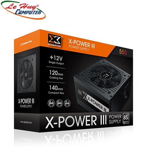 Nguồn máy tính XIGMATEK X-POWER III 550 - 500W EN45983