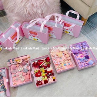 Set Phụ Kiện Kẹp Tóc Cho Bé Fullbox