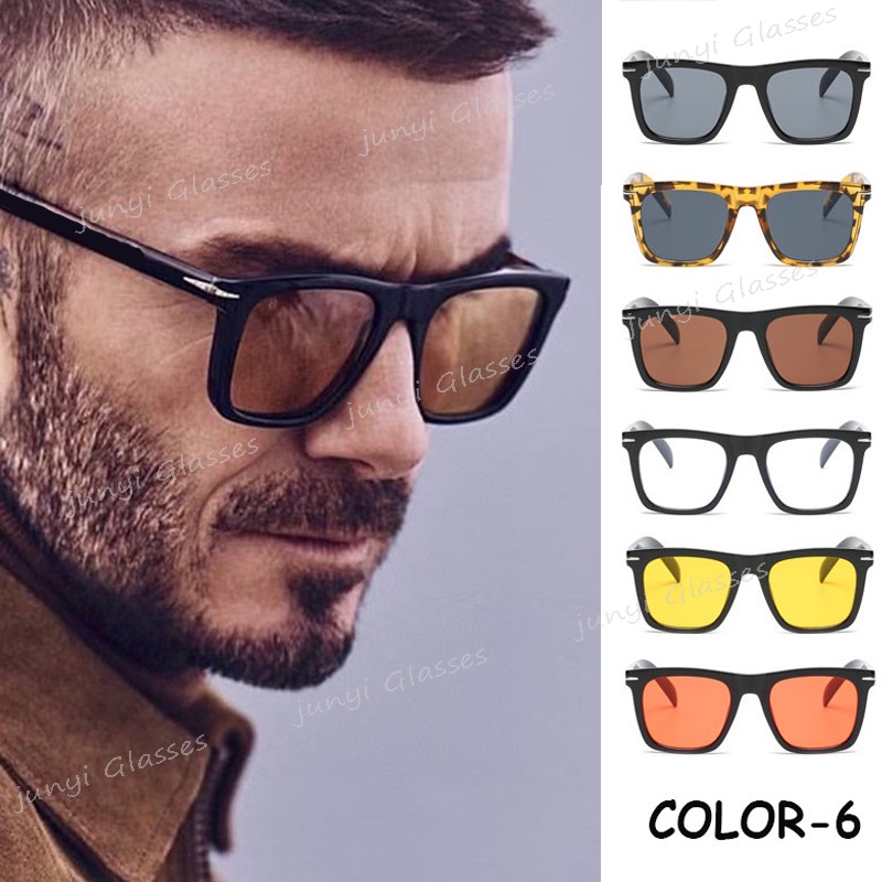 Kính Mát Gọng Vuông Chống Tia UV400 Thời Trang Dành Cho Nam Và Nữ