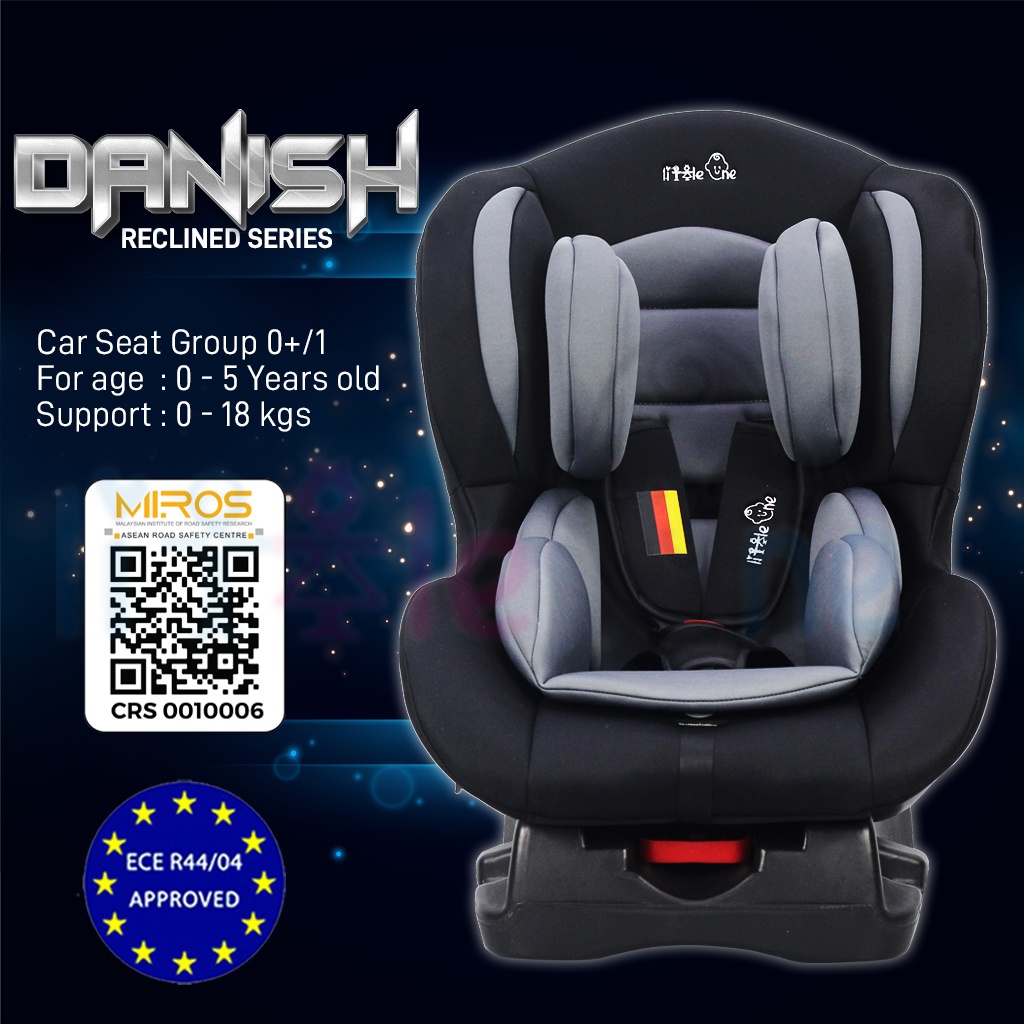 🎁🔥SUPER SALES🎁🔥READY STOCK 🎉 Little One Exclusive Baby Car Seat Danish CSB NewBorn - 5 Year Old