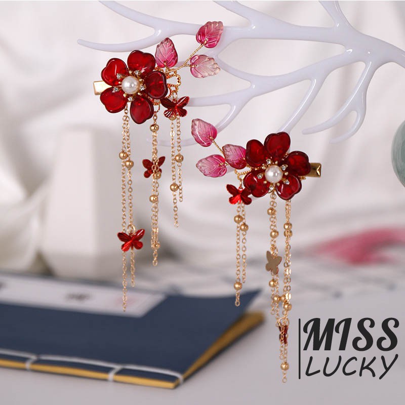 Cài tóc dạng vòng hoa thời trang thanh tú cho nữ