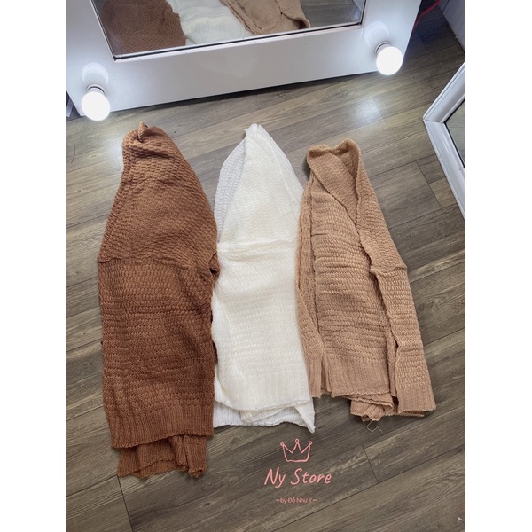 ÁO LEN MỎNG ĐI BIỂN
