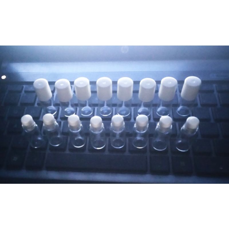 Mẫu 2022 Set 16chai 2ml bi lăn thủy tinh dùng đựng tinh dầu son môi nước mỹ phẩm dạ loảng chiết nước hoa lọ mini cầm tay