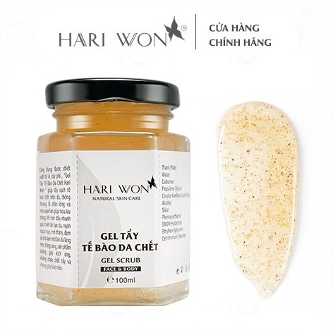 [Cửa Hàng Chính Hãng] Hũ Tẩy Tế Bào Da Chết Hari Won Cho Face Và Body