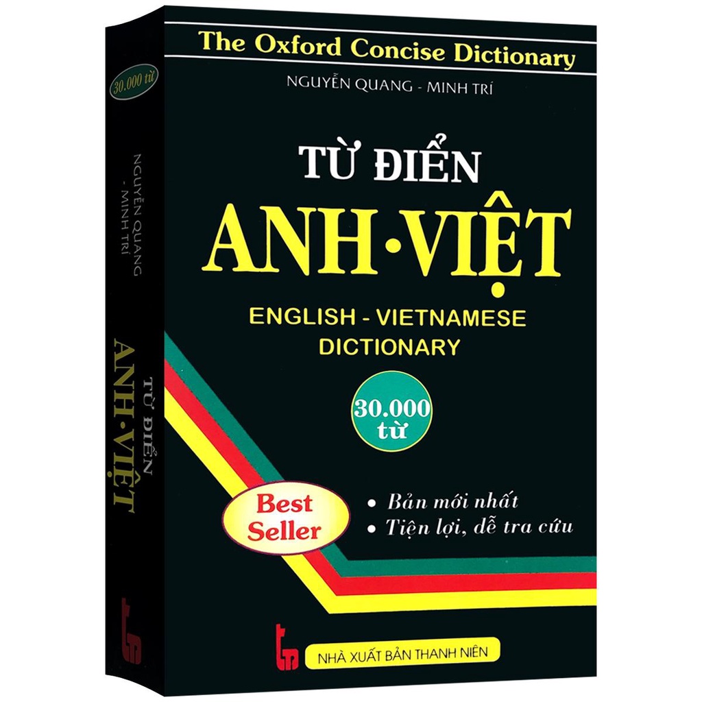 Sách - Từ Điển Anh - Việt - The Oxford Concise Dictionary (30.000 từ đến 145.000 từ, lẻ tùy chọn) - Thanh Hà Books