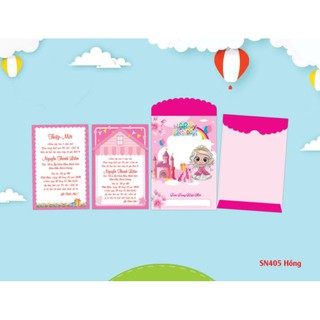 THIỆP SINH NHẬT,THÔI NÔI CHO BÉ(GIÁ BAO GỒM IN NỘI DUNG)