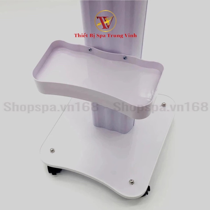 Kệ Đẩy Để Máy Aqua Spa, Kệ Aqua Có Bánh Xe Dùng Cho Máy 5in1 - 6in1