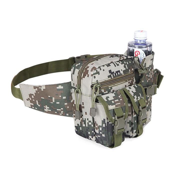 Cặp Đeo Hông Du Lịch 5 Ngăn Phượt - Lính Thủy Đánh Bộ