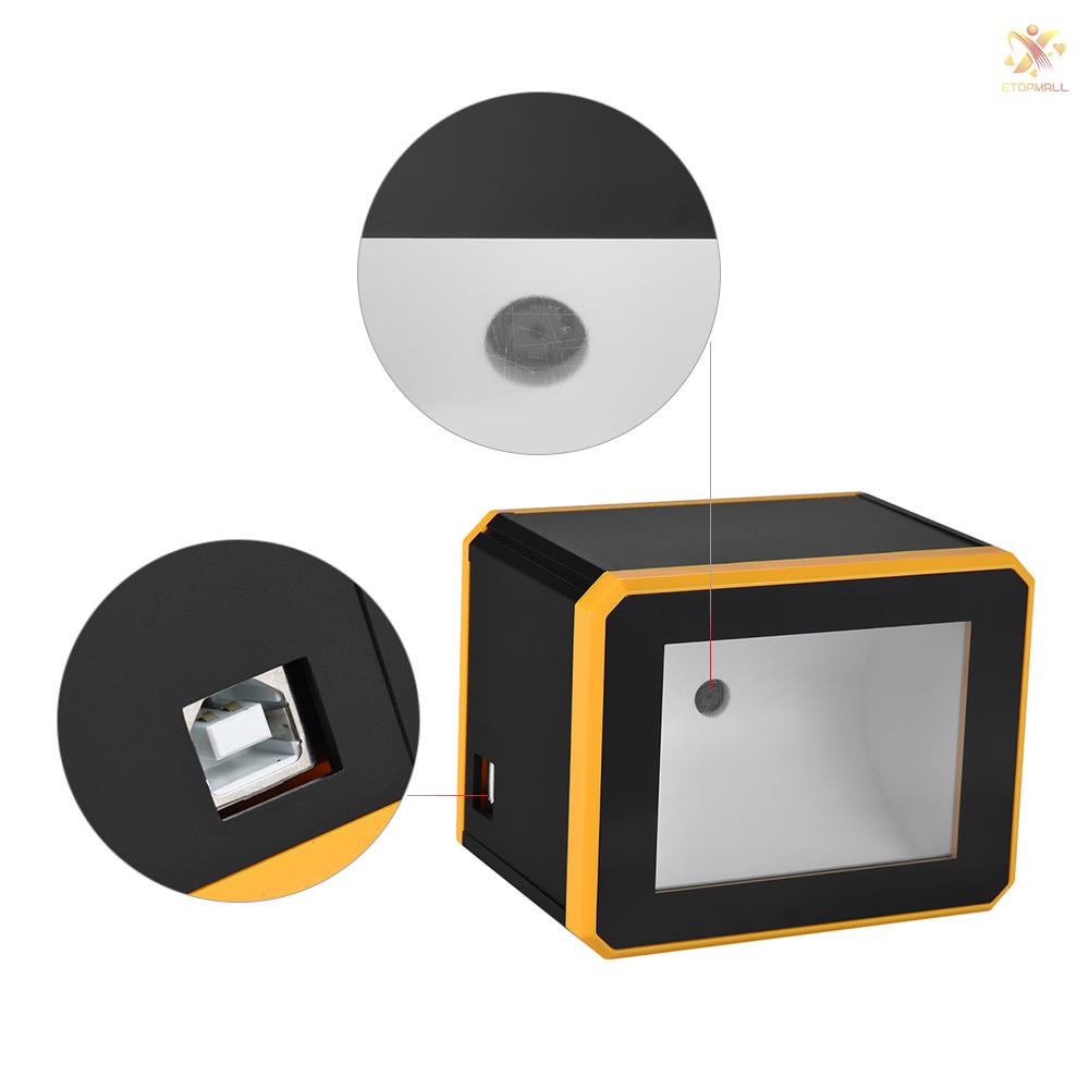 ET Aibecy Omnidiretional Barcode Scanner Platform 1D/2D/QR Bar Code Scanner Reader Presentation with USB Interface
