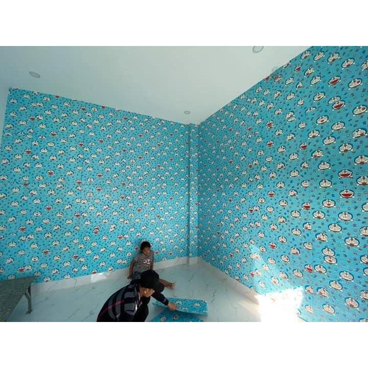 Combo 5 Tấm Xốp Dán Tường Hoạt Hình Cho Trẻ Em Dễ Thương