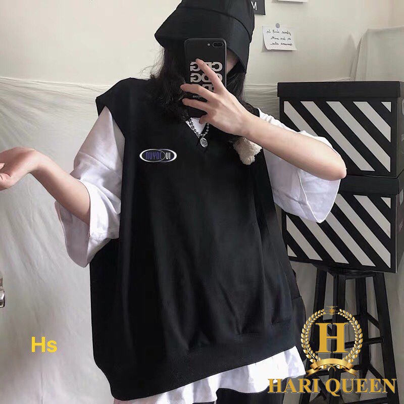 FREE SHIP ĐƠN TỪ 50K Áo gile thêu các hình cá tính