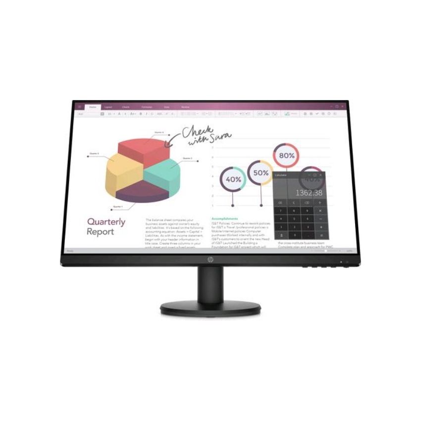 [Mã ELHP3TR giảm 12% đơn 500K] Màn hình máy tính HP P24v 23.8 inch G4 FHD (9TT78AA) - Bảo hành chính hãng 3 năm