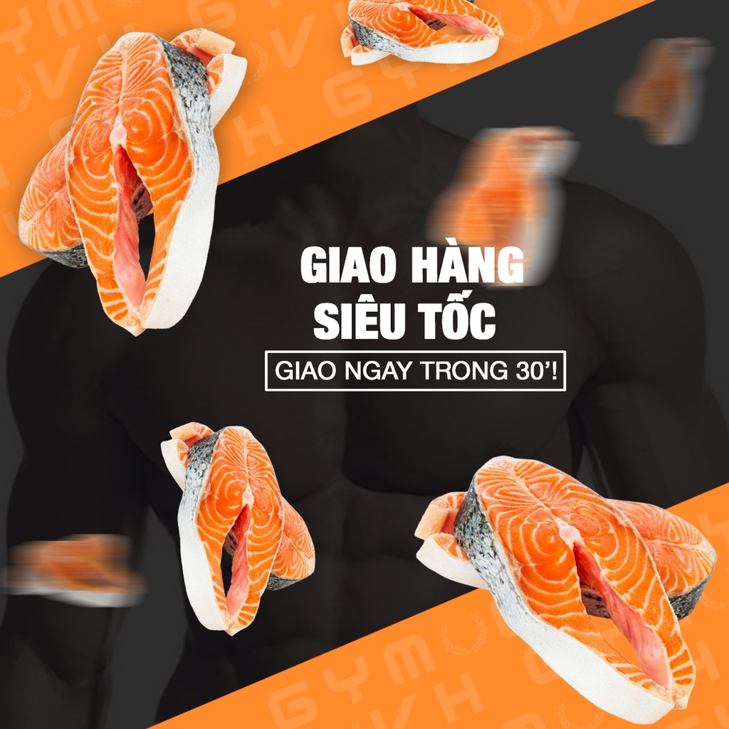 Cá hồi Nauy cắt khúc đóng túi 1kg