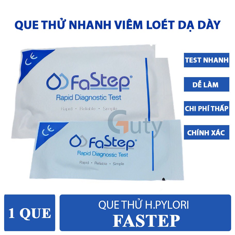 Bộ Que Test bệnh dạ dày, khuẩn HP, dễ sử dụng tại nhà, chính xác, chi phí thấp