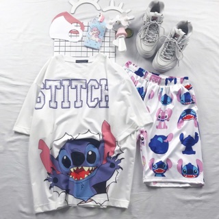 FULL SET SHORT CARTOON STICH 🍭🍭🍭