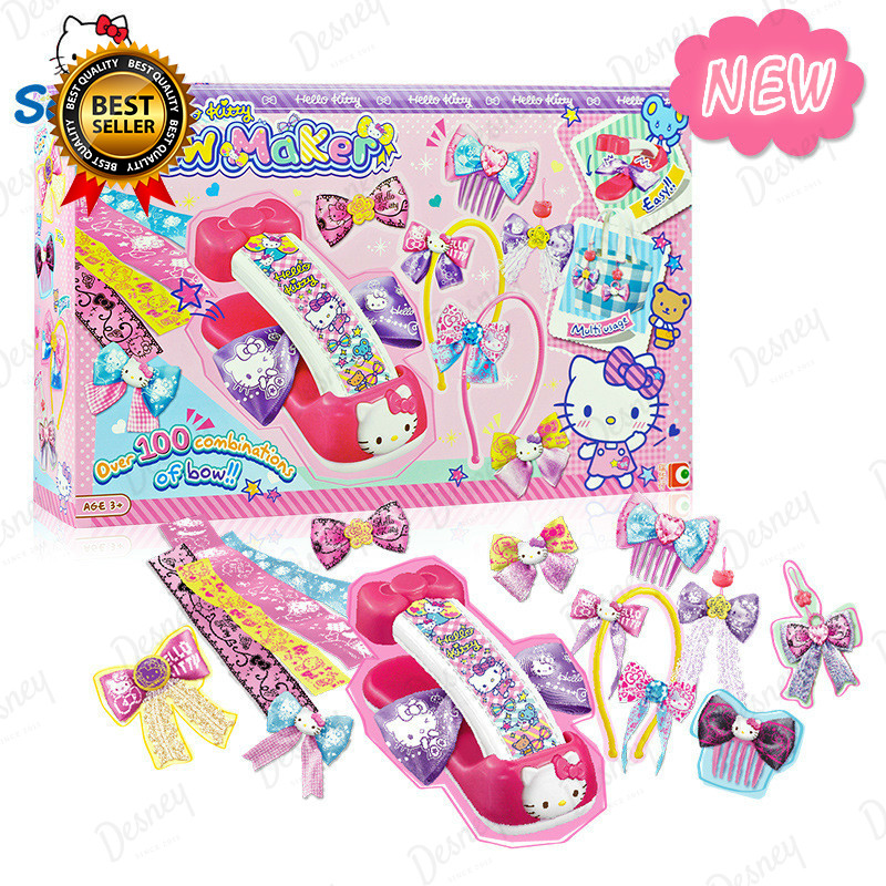 Dụng Cụ Làm Tóc Hình Hello Kitty Xinh Xắn