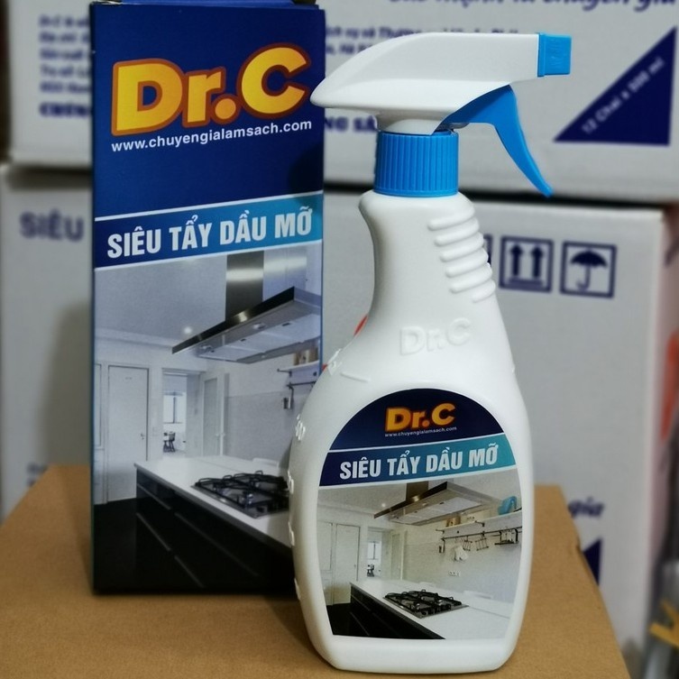 Siêu tẩy dầu mỡ drc đánh bay vết dầu mỡ lâu ngày