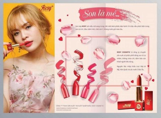 Son tươi không chì Rosy