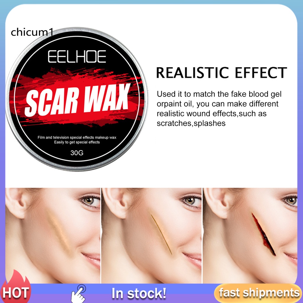 [Hàng mới về] Sáp tạo sẹo hóa trang halloween làm sáng da
