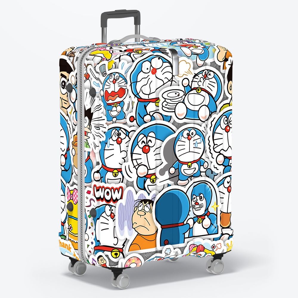 Set 50 cái Sticker Doraemon chống nước, Hình dán Doraemon cute, Sticker nobita dán vali, điện thoại, mũ bảo hiểm