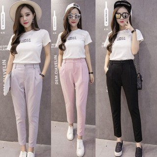 QUẦN TÂY baggy lưng thun - QB06