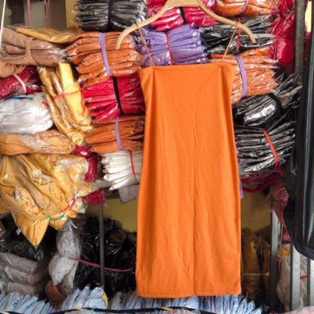 Đầm body 2 dây thun porip co dãn | BigBuy360 - bigbuy360.vn