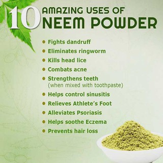 100gr Bột Lá Neem Ấn Độ